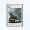 تابلوی طرح فیلم Fury