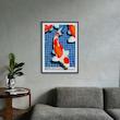 تابلو طرح Kohaku Koi Fish کد 0013