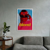 تابلوی طرح آلبوم Blonde از Frank Ocean