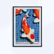 تابلو طرح Kohaku Koi Fish کد 0013
