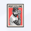 تابلوی طرح Post Malone