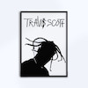 تابلوی طرح Travis Scott