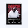 تابلوی طرح آلبوم Damn از Kendrick Lamar