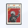 تابلوی طرح Sebastian Vettel