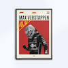 تابلوی طرح Max Verstappen