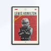 تابلوی طرح Lewis Hamilton