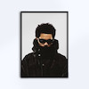 تابلوی طرح The Weeknd