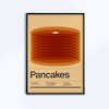 تابلوی طرح pancakes کد 018
