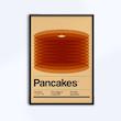 تابلوی طرح pancakes کد 018