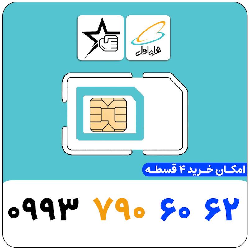 سیم کارت رند همراه اول 0993.790.6062