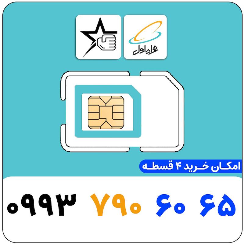 سیم کارت رند همراه اول 0993.790.6065