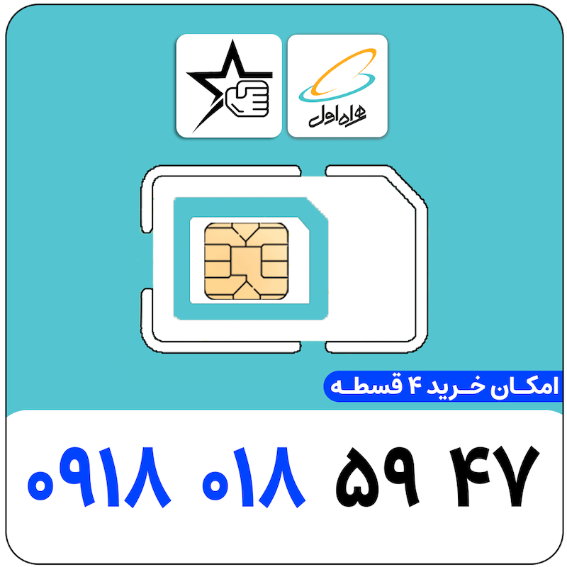 سیم کارت رند همراه اول 0918.018.5947