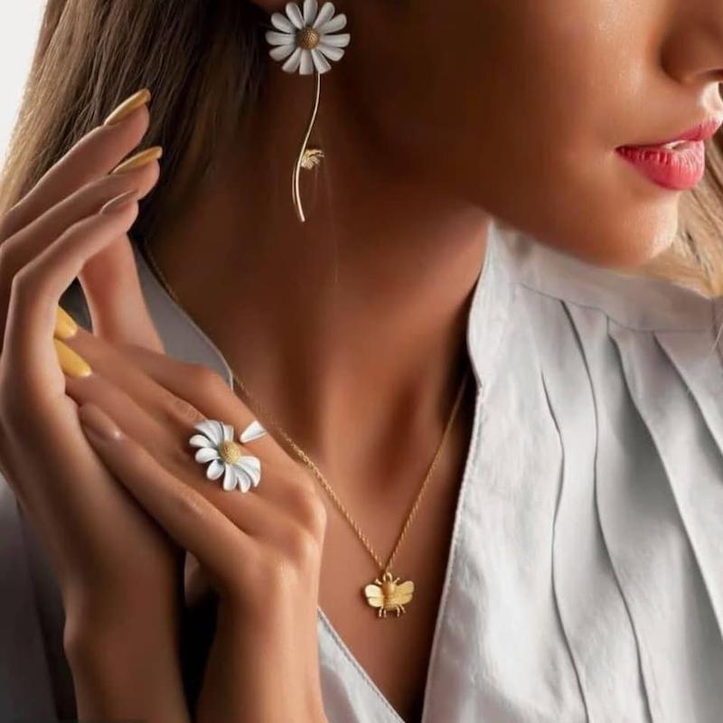 نیم ست بابونه🌼
