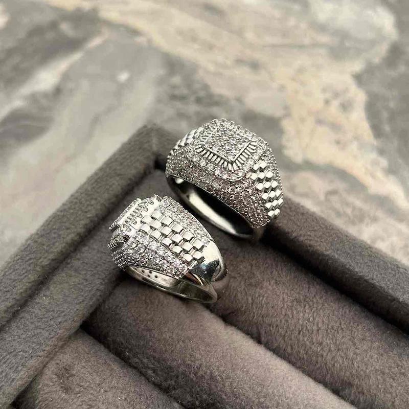 عکس انگشتر فول نگین