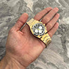 عکس ساعت تیسوت PRX صفحه مشکی کف دست