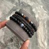 دستبند ۳لاین STONE {کد۱۰۷۶}