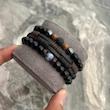 دستبند ۳لاین STONE {کد۱۰۷۶}