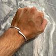 دستبند بنگل موج {کد 1196}