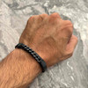 دستبند چرم استیل کارتیر {کد1279}