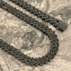 عکس ست کارتیر فول نگین مشکی از نزدیک