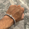 دستبند پشت ساعتی تاج دار {کد۳۵۶}