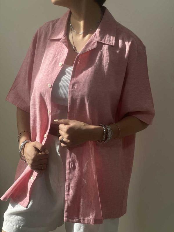 شومیز لینن 35241