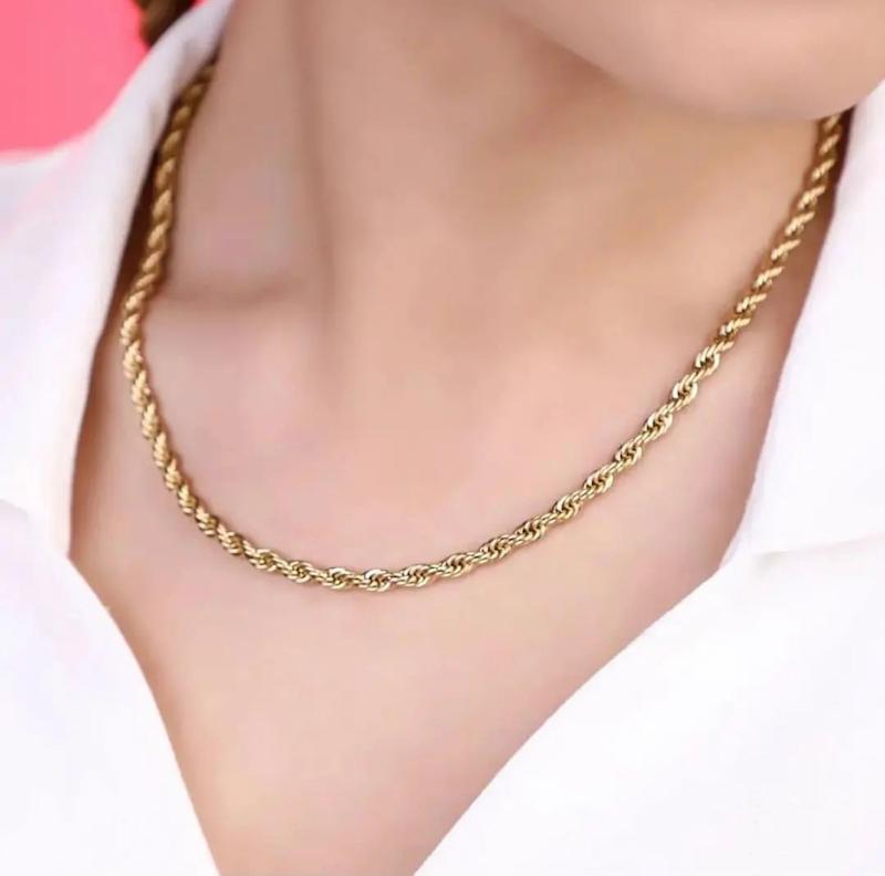 گردنبند طنابی 12313