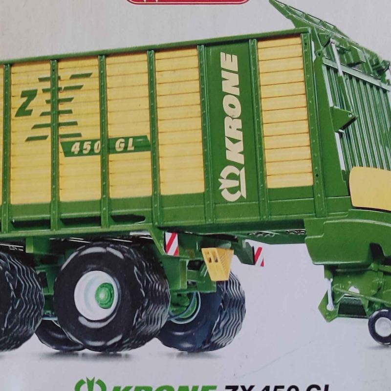 ماکت واگن برداشت علوفه کرونه ZX 450 GL ویکینگ WIKING 7302
