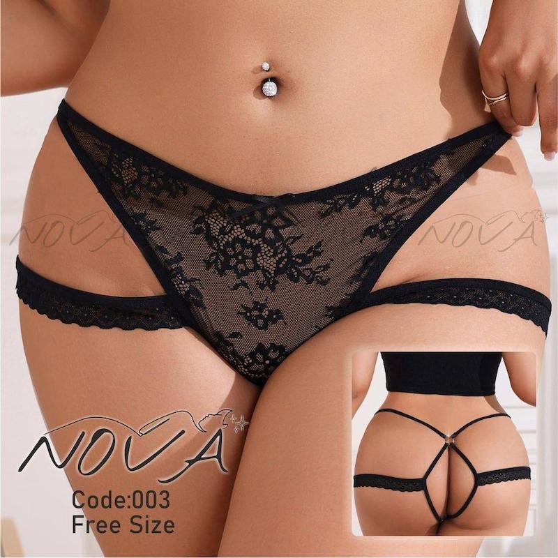 شورت NOVA فانتزی پشت بندی توری