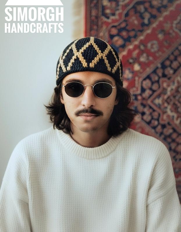 کلاه طرح شهیاد (مشکی)