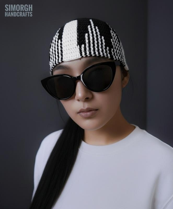 کلاه طرح  چوقا(نبرد خیر و شر)02