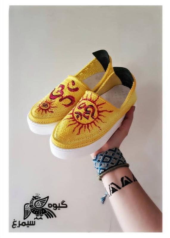 گیوه لژدار 00805طرح اوم