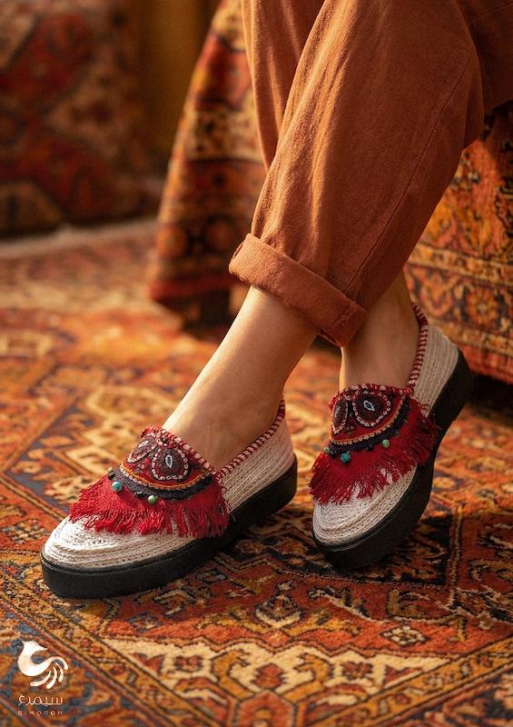 گیوه لژدار پته دوزی 00809