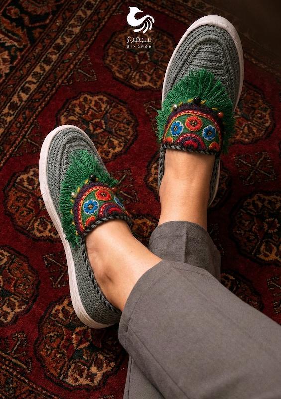 گیوه لژدار پته دوزی 008811