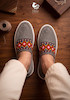 گیوه سیمرغ سوزندوزی 00858