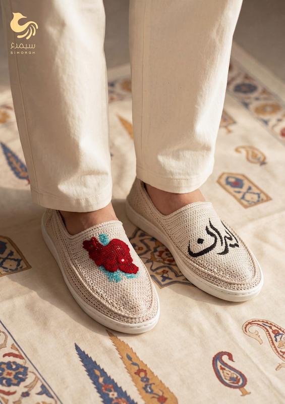 گیوه لژدار نقشه و نام ایران