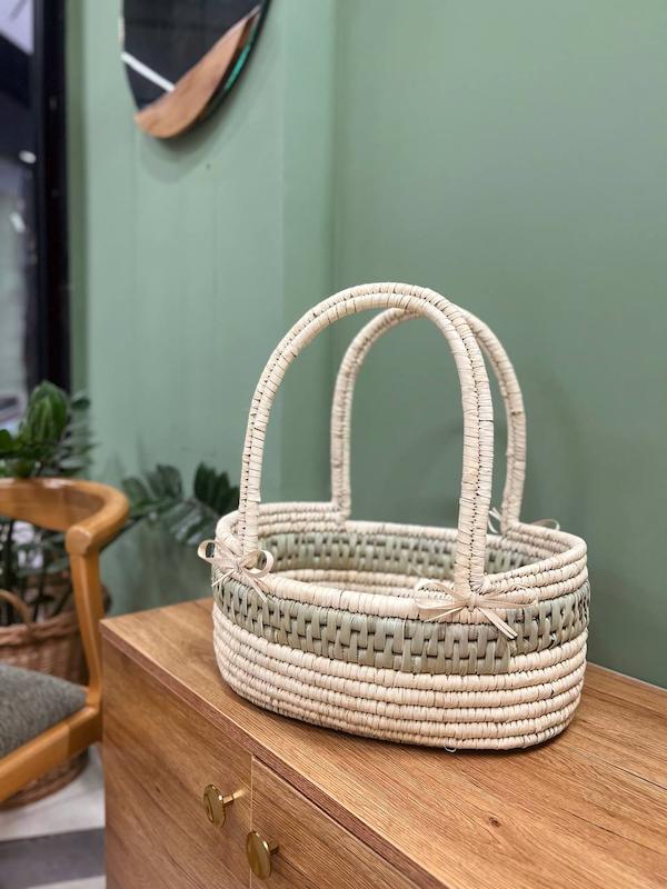 سبد پیک نیک حصیری