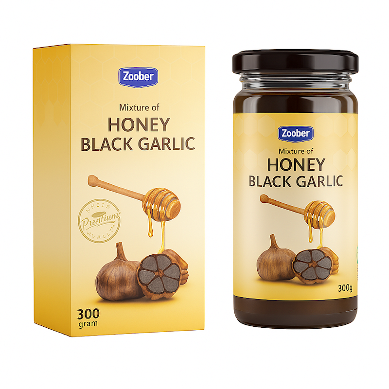 معجون سیر سیاه و عسل | دفع بلغم، ضد التهاب و انرژی‌ بخش