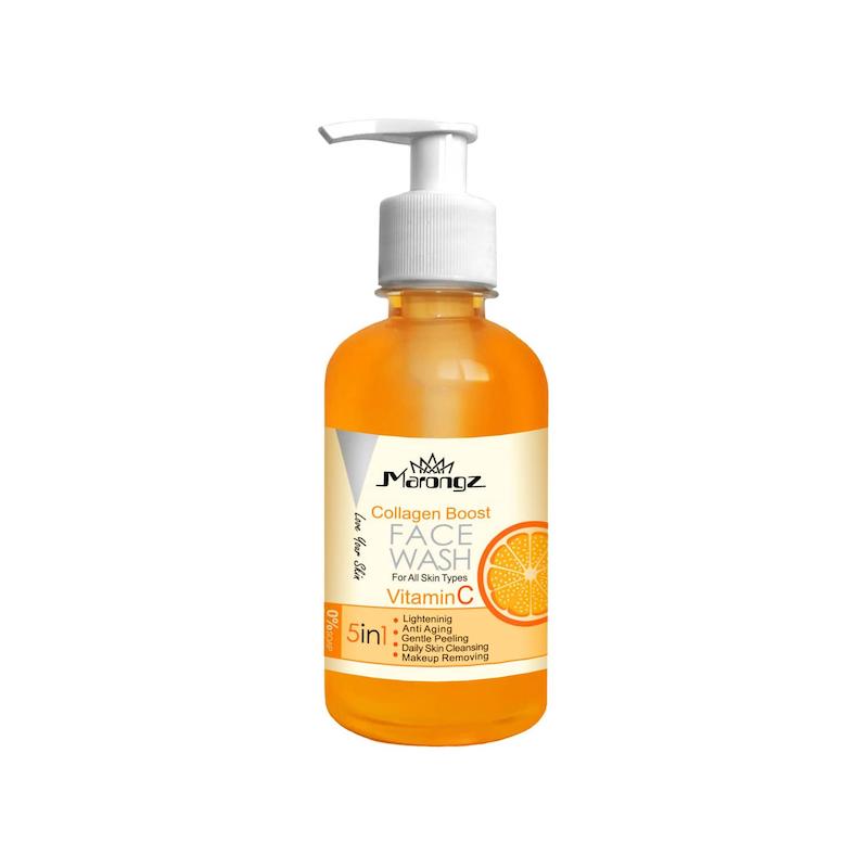 ژل شستشوی صورت مارونز حاوی ویتامین C مناسب انواع پوست حجم 250 میلی