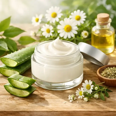 بهترین کرم گیاهی برای از بین بردن لک صورت | راهنمای کامل درمان لک‌های پوستی