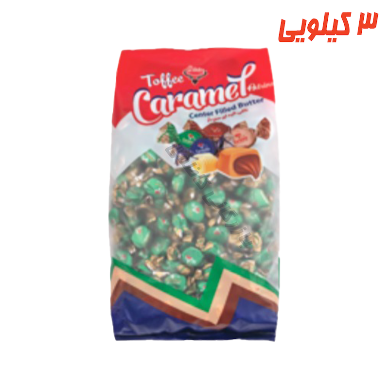 تافی کره ای کارامل با مغز نعناع 3 کیلوگرم آدرین