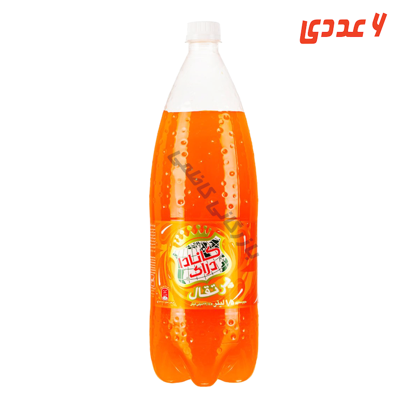 نوشابه پرتقالی بطری 1.5 لیتر کانادا درای