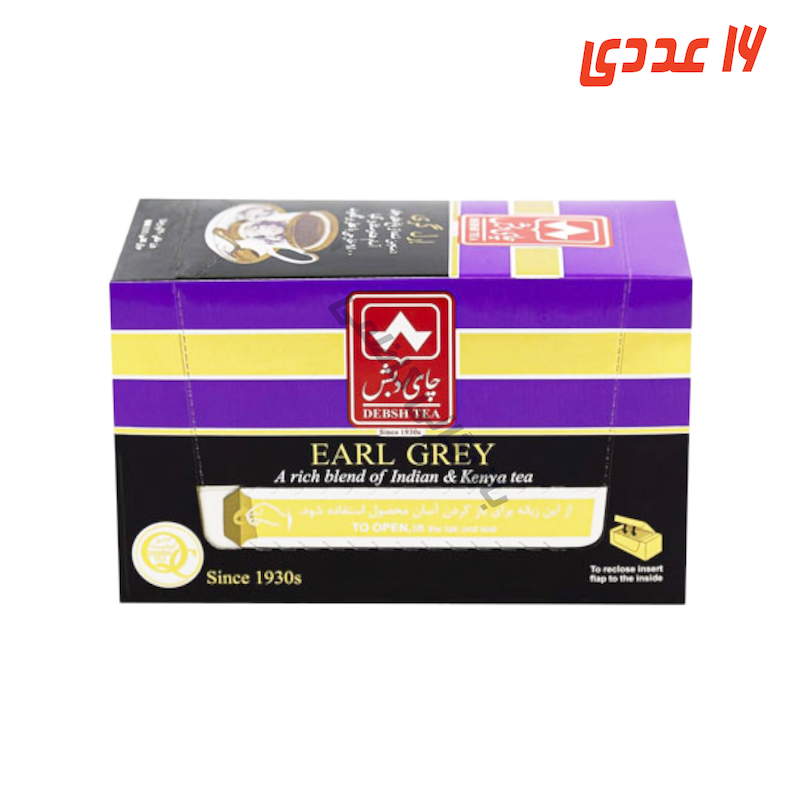 چای تی بگ پوشش دار 25 عددی دبش