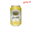 ماءالشعیر لیمویی قوطی 330 میلی لیتر دلستر