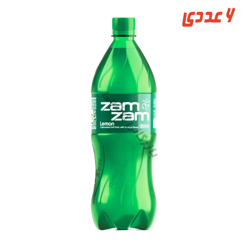نوشابه لیمویی بطری 1.5 لیتر زم زم