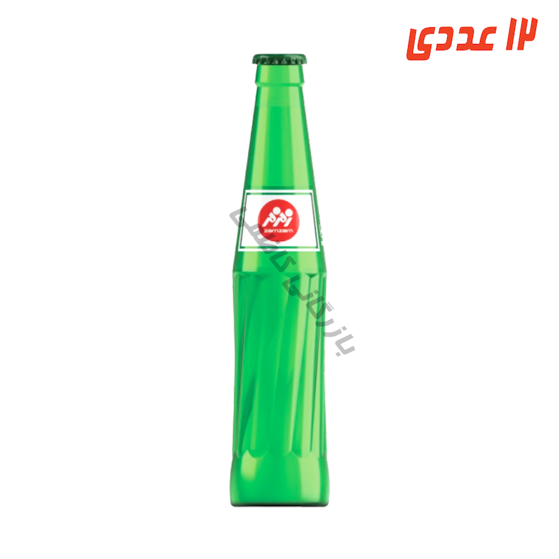 نوشابه لیمویی شیشه ای 280 میلی لیتر زم زم