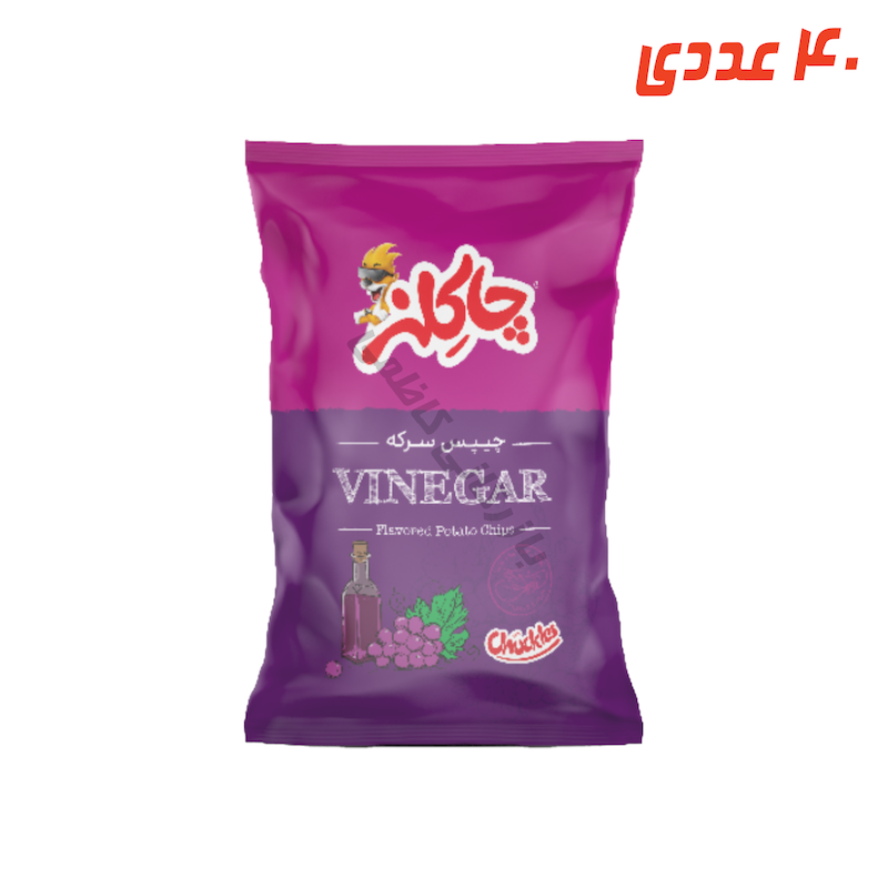 چیپس سرکه ای 20 گرم چاکلز