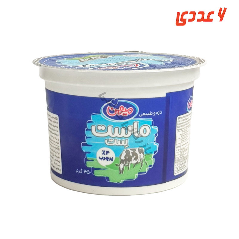 ماست پر چرب 450 گرم میهن