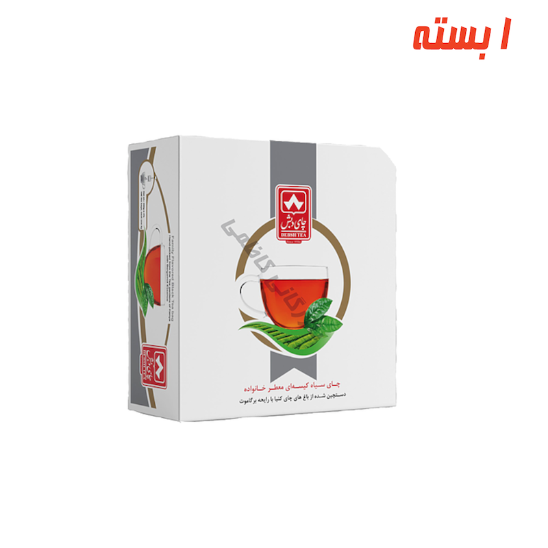 چای عطری تی بگ پوشش دار 100 عددی دبش