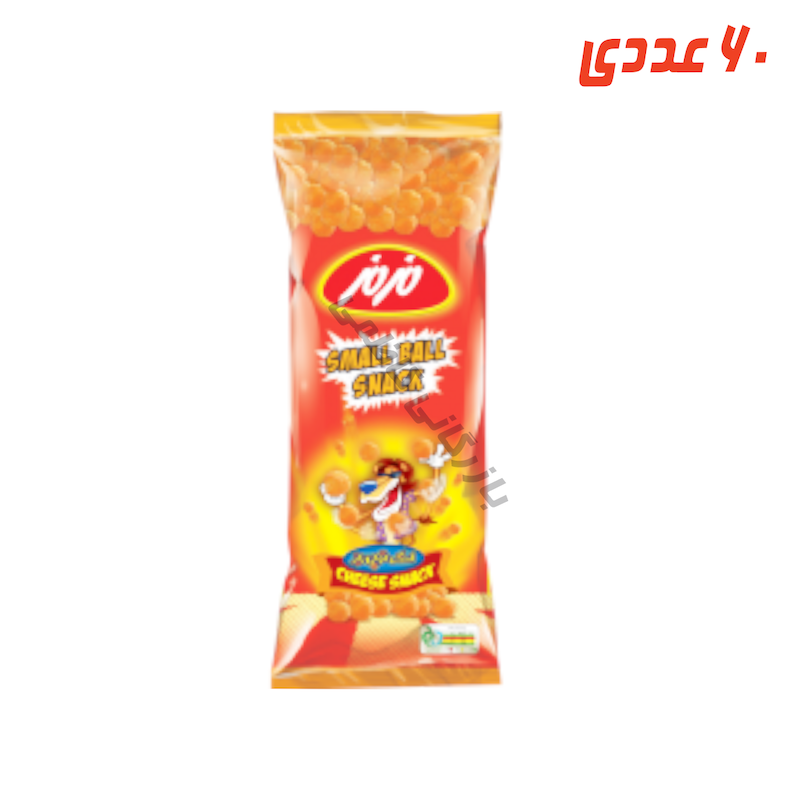 اسنک پنیری توپی ریز 20 گرم مزمز